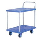 雙層單扶手平板車