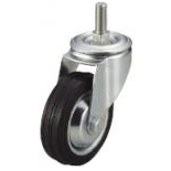 擰入型腳輪 中載 輪材質：合成橡膠