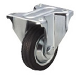 腳輪 中載 輪材質：合成橡膠