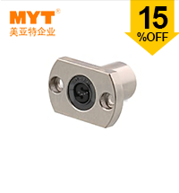 帶法蘭直線軸承標準型單襯型 橢圓法蘭型