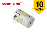 聯(lián)軸器 梅花形夾緊螺絲固定型 JAAC緩沖部材料為盲孔（對應LK8-C）