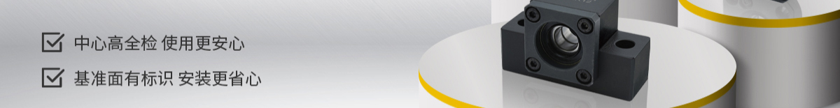 經(jīng)濟(jì)型絲杠支座組件 為壓軋滾珠絲杠量身打造