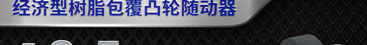 新品登場 經(jīng)濟(jì)型樹脂包覆凸輪隨動器