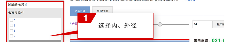 選擇內(nèi)外徑