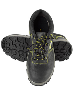 黑色經(jīng)典系列&nbsp;黃線(xiàn)低幫安全鞋