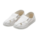 防靜電防塵工作鞋白色四孔鞋