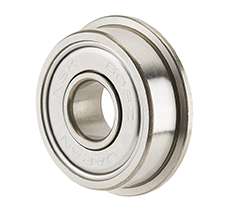 帶止動擋邊小型球軸承